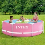 Intex piscine ronde rose 2.44x2.44 x0.76m 28290 – Image 2