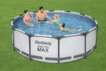 Piscine Hors-Sol Bestway Steel Pro – 9150 Litres (366 x 366 x 100 cm) – Image 4