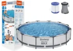 Piscine Hors-Sol Bestway (56416) – 366x76cm avec Pompe – Image 2