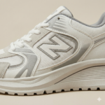 basket NB femme élégante – Édition Luxe Crème & Gris – Image 7