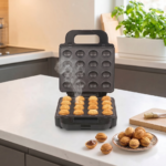 Appareil Multifonction 3-en-1 Sonashi SSM-882 – Panineuse, Grill, Donuts & Nutty 1400W – Image 4