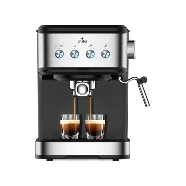 Machine à Café Cristor 3en1 (CMD100NS) – Polyvalence et Expertise Barista