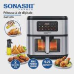 Friteuse à Air Sonashi (SAF-920) – 9.2L / 2000W – Image 2