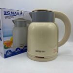 Bouilloire Électrique Sans Fil Sonashi – 1.8 Litre, 1500W – Design Moderne