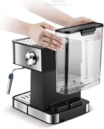 Machine à Café Espresso Sonashi (SCM-4967) – 15 Bars – Image 3