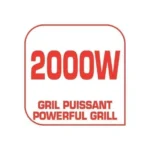 Panineuse Grill Viande & Presse Multifonctions Tefal Inicio (2000W) – GC242D12 – Image 2