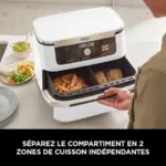 Friteuse sans Huile Air Fryer Ninja Foodi FlexDrawer 10.4L AF500EUWH Blanc | Palayra – Image 2