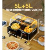 Air Fryer Robuste 10L 2850W - Friteuse Sans Huile Tactile avec Fenêtre AF10 | Palayra – Image 10