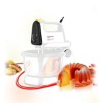Batteur Électrique avec Bol Rotatif Robuste T300 Blanc 300W - Robot Batteur Sur Socle avec Fouets & Crochets Inox | Palayra – Image 3