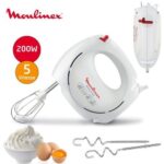 Batteur Électrique Moulinex HM2501B1 Easy Max 200W - Batteur Compact avec Fouets & Malaxeurs Inox | Palayra – Image 3
