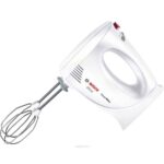 Batteur Électrique Bosch MFQ3010 Blanc 300W - Batteur de Cuisine Ergonomique avec Fouets & Crochets Inox | Palayra