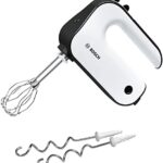 Batteur Électrique Bosch MFQ4020 Styline 450W Noir - Batteur Premium avec Fouets FineCreamer & Crochets Inox | Palayra