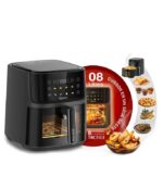 Air Fryer Robuste 8L 2000W - Friteuse Sans Huile Tactile avec Fenêtre AF8 | Palayra