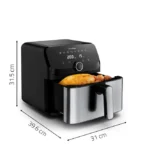 Air Fryer Moulinex Easy Fry Mega 7.5L - Friteuse Sans Huile XXL 2020W | Palayra – Image 8