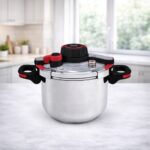 Cocotte-Minute Inox 18/10 Swiss  Kitchen 4L - Autocuiseur Intelligent avec Minuteur Intégré | Palayra