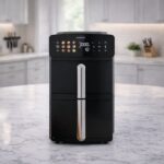 Air Fryer Double Stack 2-en-1 Multismart 10L - Friteuse Sans Huile 2400W & Écran Tactile | Palayra – Image 3