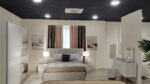 Chambre à Coucher "Camilia" Complète  (Lit Capitonné, Armoire & Coiffeuse) | Palayra
