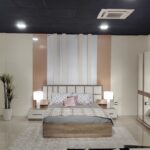 Chambre à Coucher  "Aviva" Complète Moderne (Lit, Armoire & Coiffeuse) | Palayra