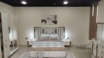 Chambre à Coucher "Diamant" Complète  (Design Luxueux, Lit & Armoire Miroir) | Palayra