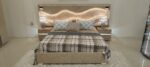 Chambre à Coucher Adulte Moderne High Gloss - Finition Brillante & Éclairage LED | Palayra – Image 5