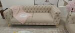 Salon Chesterfield de Luxe Scorpion - Capitonnage Main & Piétement Doré | Palayra – Image 3