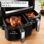 Air Fryer Digital Moulinex 8.3L - Friteuse Sans Huile XXL Originale EZ901B20 | Palayra – Image 3