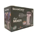 Batteur Électrique SilverCrest HM833 300W - Batteur Inox Noir & Argent avec Fouets & Crochets | Palayra – Image 2