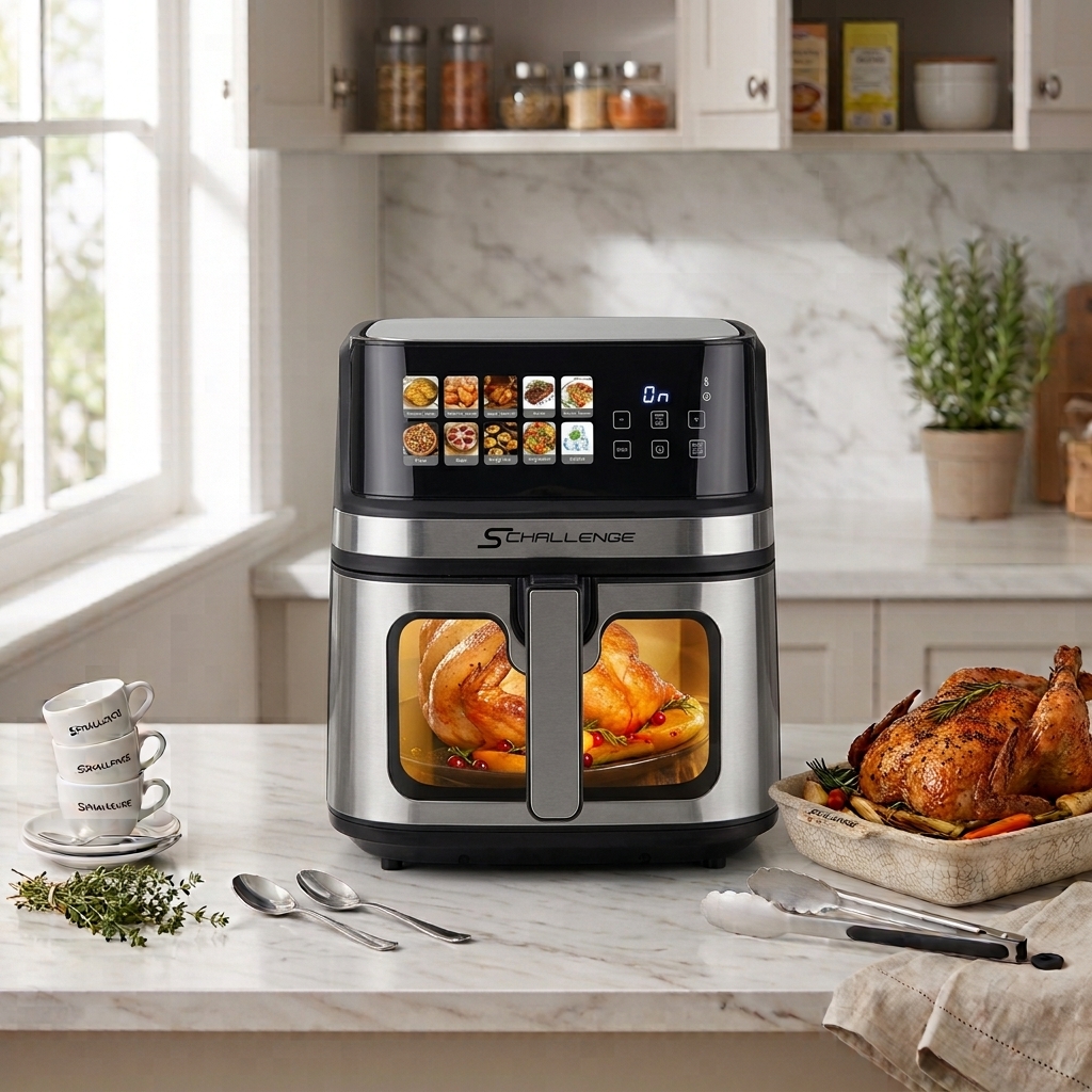 Friteuse sans Huile Air Fryer 8L 1700W AMB-39 | Cuisson Saine - Copy 2 Friteuse sans Huile Air Fryer AMB 8L 1700W à Écran Digital Tactile | Palayra – Image 1
