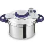 Autocuiseur SEB ClipsoMinut' Perfect Violet 7.5L - Cocotte-Minute Inox avec Minuteur Intelligente P4624800 | Palayra